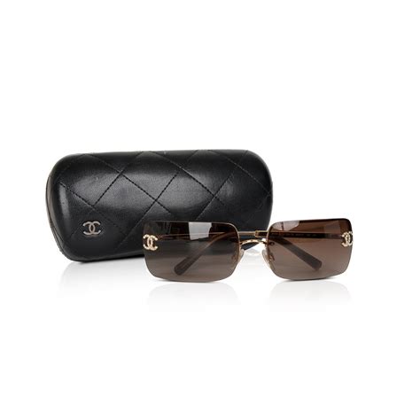 chanel diamond crystal sunglasses